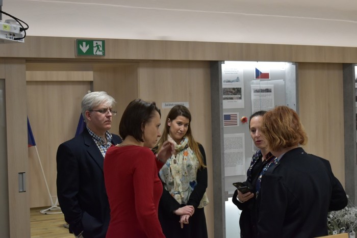 Návštěva kulturního ataše velvyslanectví USA v KCVV Olomouc