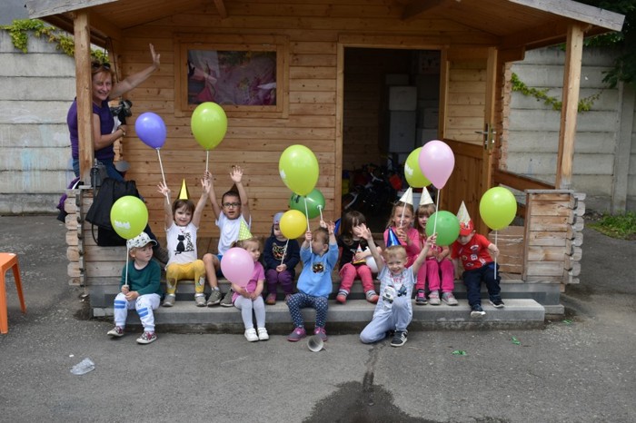 Den dětí v dětské skupině Květoslávek