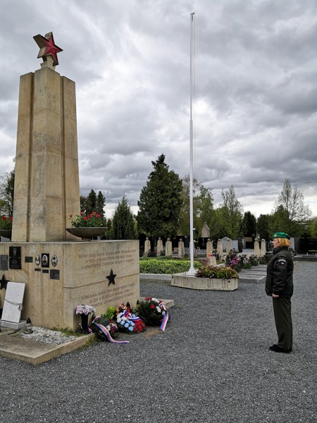 Uctění památky padlých ve 2. světové válce